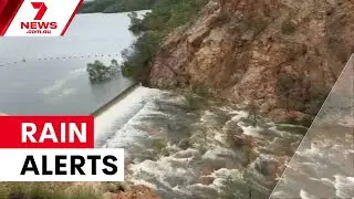 Severe rain alerts issued across four states | 7NEWS