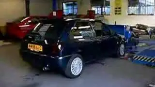 Ford Fiesta si rolling road