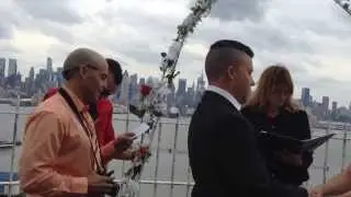 Wedding Ceremony, Weehawken, NJ