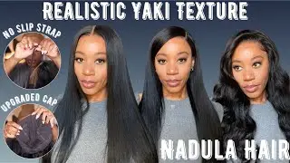 Stop Gluing, No Slipping! 😱New!!! This Strap Changes It All: Put On And Go + 3 Styles |Nadula Hair