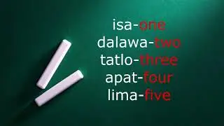Learn Filipino Language in 6 months, counting part 1