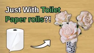 Just with toilet paper rolls?! You won’t believe what I made 😍 | DIY Recycled Craft