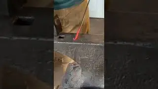 Forging a Hook - Beginner Blacksmith Project Short