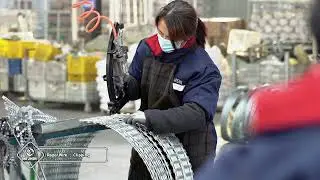 BTO10 BTO30 BTO22  Military Concertina Razor Barbed Wire factory