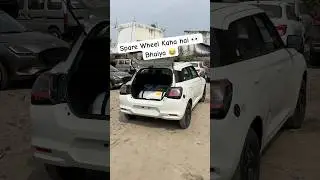 Maruti Swift CNG With Updated CNG Filling Cap , No Spare Wheel #cng #marutisuzuki #automobile