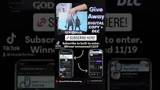 Sub here or follow on twitch.tv/neoDefective to enter and win God of War Ragnarok + DLC #shorts