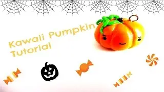 Polymer Clay Tutorial ~ Simple Kawaii Pumpkin