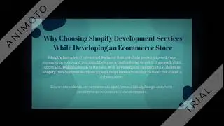 Why Choosing Shopify Development Services While Developing an Ecommerce Store