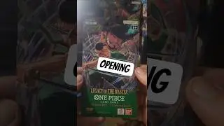 LEGACY OF THE MASTER | PACK OPENING #onepiece #shorts #onepiececardgame #tcg #anime #luffy