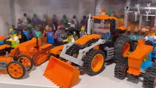 Building a new LEGO tractor, official rare set. European only release