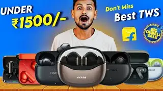 🔥NEW🔥 TOP 5 Best TWS Earbuds Under 1500 in 2025⚡ Best Earbuds Under ₹1000/- 🔥💯