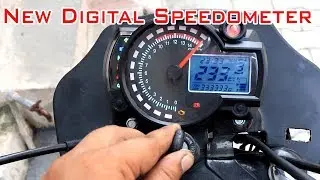 Digital speedometer splendor plus part 1