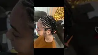 BIRTHDAY HAIRSTYLE: Half Fulani, half Quickweave #shorts #hairstyles  #hair #fyp #quickweave