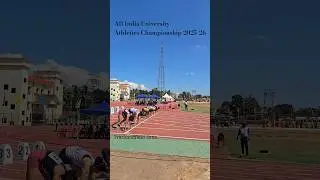 100m Heat - Womens || 85th All India Inter University Athletics Championship 2025-26
