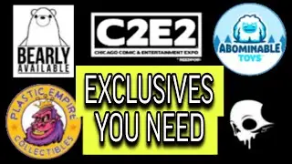 УСПЕЙТЕ ПОЛУЧИТЬ ЭТИ ЭКСКЛЮЗИВНЫЕ КОЛЛЕКЦИИ C2E2 PLASTIC EMPIRE, ПОКА ОНИ НЕ РАСПРОДАЮТСЯ! ОГРАНИЧЕННАЯ СЕРИЯ ПО СУПЕРНИЗКОЙ ЦЕНЕ!