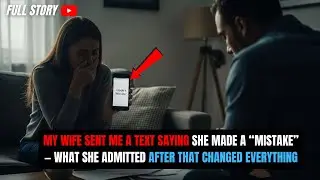 My Wife Sent Me a Text Saying She Made a &ldquo;Mistake&rdquo; &mdash; What She Admitted After That Changed Everything