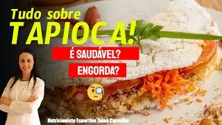 🍴Tapioca engorda? Tapioca é saudável?🤔