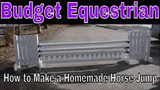 How to make a Homemade Horse Jump
