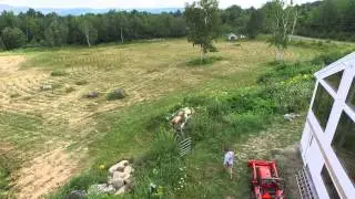 Farmington Maine - Aerial Video