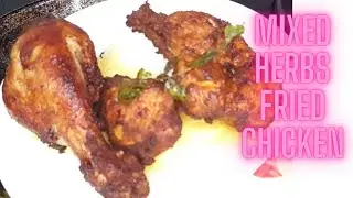 Ayam goreng berempah / Mixed Herbs fried Chicken #friedchicken #ayamgoreng #ayamgorengberempah