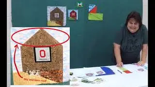 Loose Thread Quilters Sampler Series - The Barn Block - #6 in series