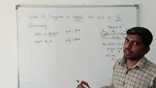 Write an ALP for Toggle all bits of P0 Continuously in 8051 Microcontroller || S Vijay Murugan