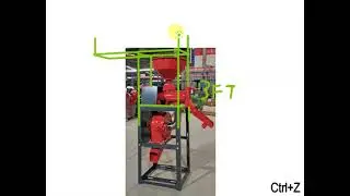Mini Rice Mill Machine - DIY Improvised Dirt Separator