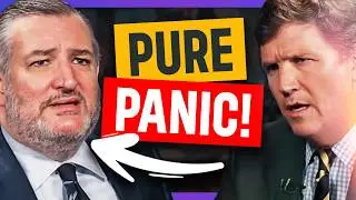 How Tucker Carlson FORCED Ted Cruz Into 8 Minutes of Pure Panic