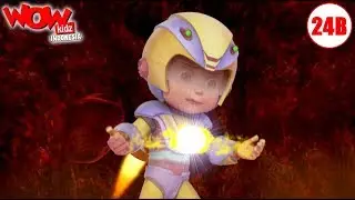 Kartun Anak | Vir: The Robot Boy Bahasa Indonesia | Gunung Berapi | WowKidz Indonesia