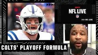 Marcus Spears shares the Colts' formula for making the playoffs | NFL Live
