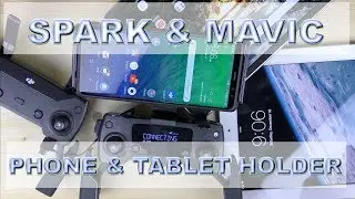 DJI MAVIC PRO & SPARK - $7 Tablet & Phone Holder - Review & Demo