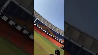 World's biggest cricket stadium MOTERA Ahmadabad.