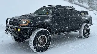 2nd gen  Toyota Tacoma road trip to Mount Shasta California 