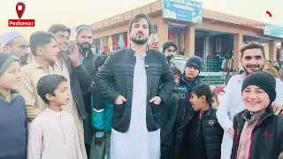 Road clearance operation at Peshawar Customs Chowk