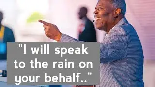 Pastor WF Kumuyi spoke to the rain at the GCK🔥🔥⚡@DCLMHQ