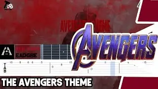 The Avengers - Main Theme Guitar Tutorial Tab