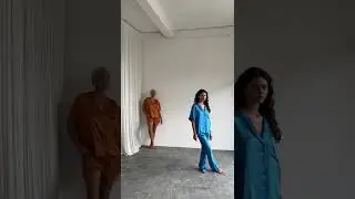 at Dawn. SS23 Satin Lounge Shirt + Satin Shorts + Satin Lounge Pants