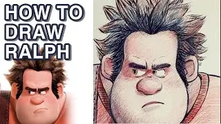 [DDD] How to draw Ralph - 주먹왕 랄프 그리는 법