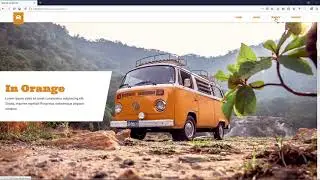 Lets Create | Smooth scroll CSS only website