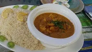 كاري الدجاج مع الارز بالليمون - مطبخ منال العالم