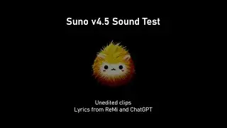Suno v4.5 Sound Test Playlist