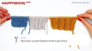 Stricken Sie die verschiedenen Rippenmaschen: Stricktechniken