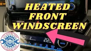 Toyota Corolla 2020 How To Turn On The Heated Front Windscreen