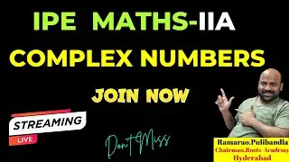 Complex Numbers TS | AP INTER 2ND YEAR MATHS -2A IMPORTANT QUESTIONS | #iitjee |#jeemains |#jee