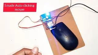 I made auto clicking mouse 🖱️💡|| #ideas #diy