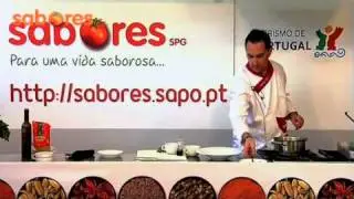Chef Paulo Anastácio - Receita Massada de Bacalhau, Hortelã da Ribeira (Subt. español)