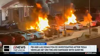 FBI investigating fires at Las Vegas Tesla service center