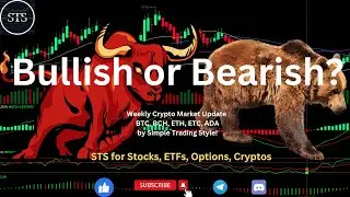 WEEKLY #CryptoMarket UPDATE. CRYPTO MARKET  BULLISH or BEARISH? #BTC #ETH #ADA #BNB #XRP #trading