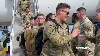 Okinawa Soldiers Return from USCENTCOM Deployment