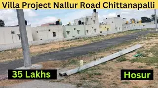 35 lakhs villa project starts from Hosur | Gated community Plots in Hosur